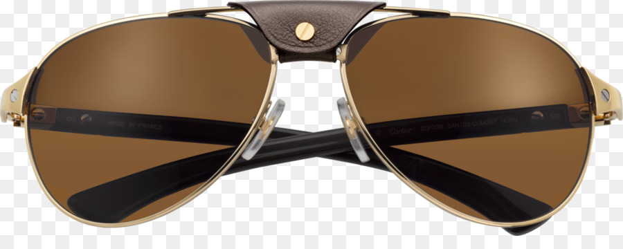 Brille Sonnenbrille Cartier Santos - Sonnenbrille