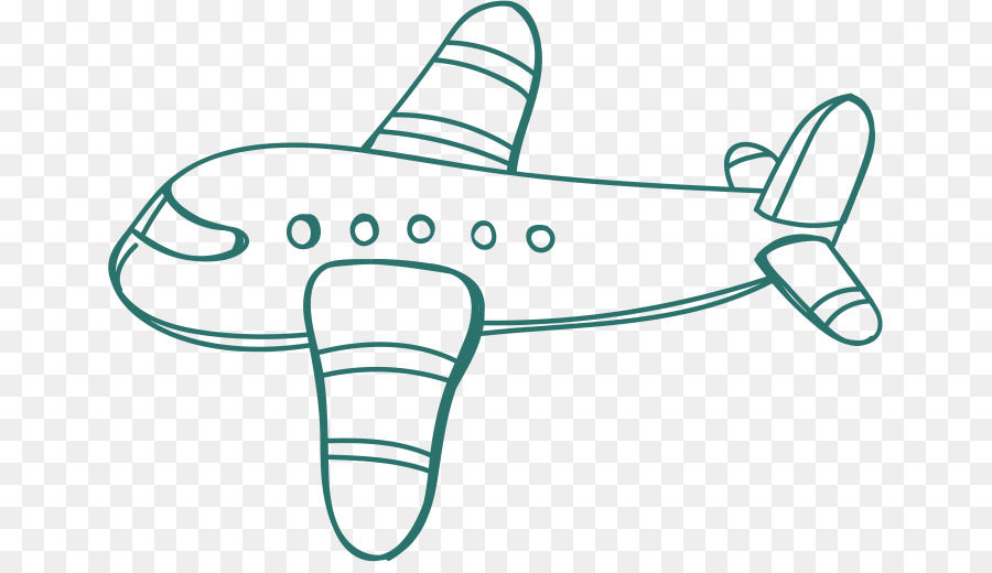 Zeichnung-Vektor-Grafik-Bild-Flugzeug-clipart - Internationalen Tourismus
