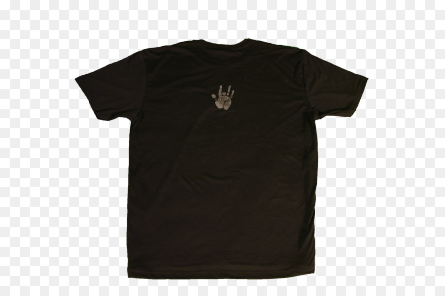 T shirt Maglia girocollo Abbigliamento - T shirt nera Posteriore
