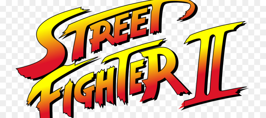 Street Fighter II: The World Warrior clipart Giallo Logo del Marchio - combattente di strada 2