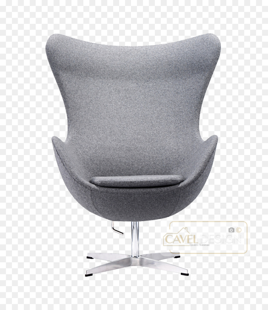 Büro & Schreibtisch-Stühle-Ei-Plastik-Industrie-design - lichtgrau