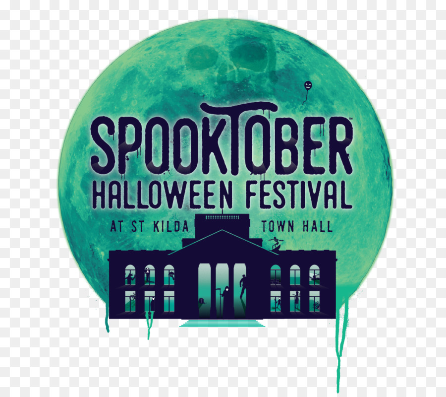 Spooktober Haunted House Green Festival Font Marke - zehn Siege festival 2017