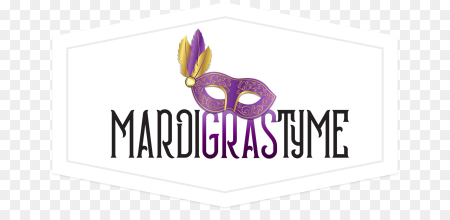 Logo Schrift Marke - Mardi Gras Feier