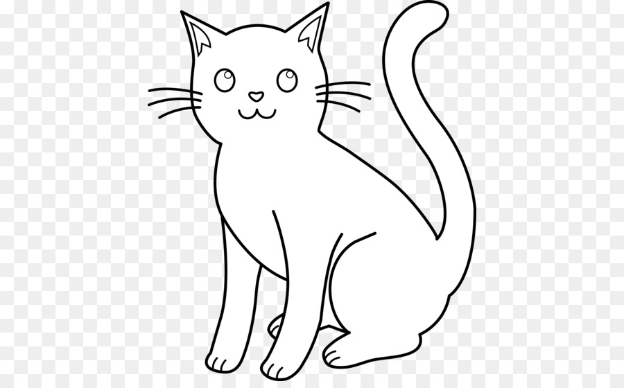 Katze, Kätzchen, Clip-art-Zeichnung Bild - Zeichnung Kätzchen