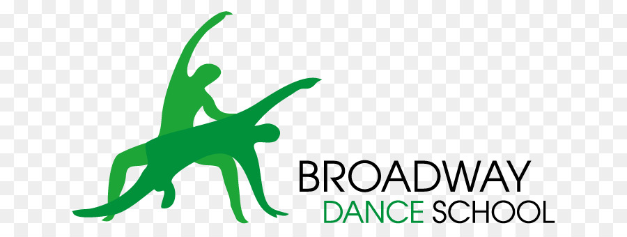 Broadway Dance School Logo Professional Dance Academy Blatt Font - Ballettschule