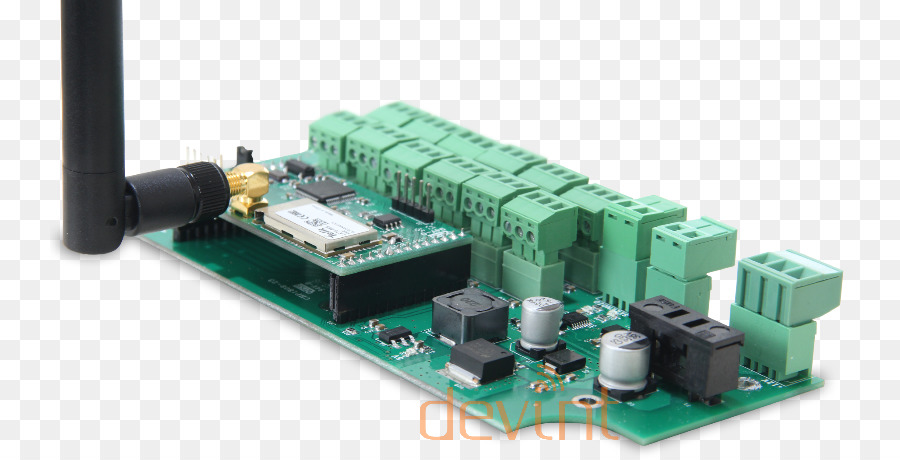 Mikrocontroller-Elektronik-Daten-Fernbedienungen Solar-Panels - signal sende station