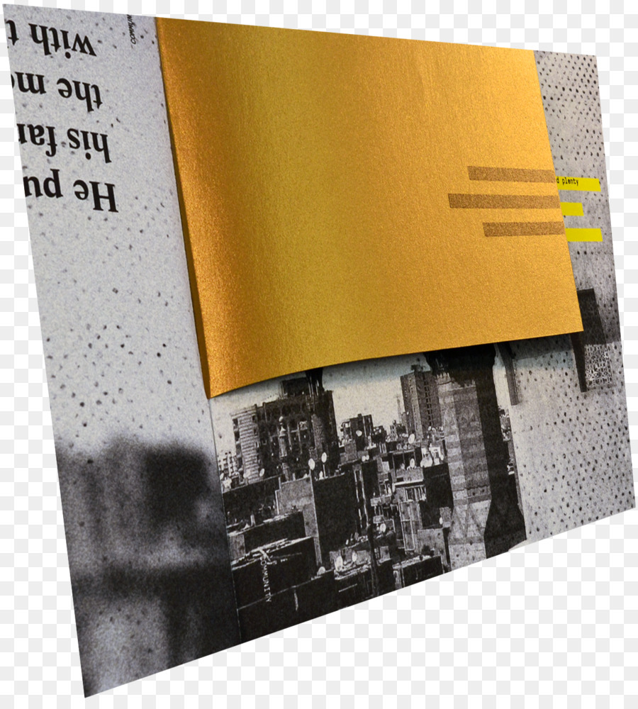 Brand Font Broschüre - Golden Blendung