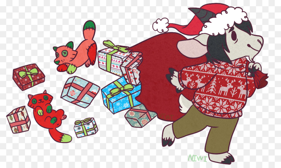 Santa Claus Clip art Illustration Weihnachten Produkt - Besondere Veranstaltung