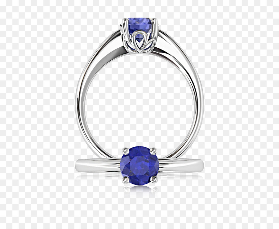 Sapphire nhẫn Đính hôn đồ trang Sức kim Cương màu - stereo nhẫn