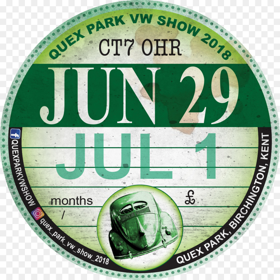 Quex Park Volkswagen Grüne Schrift Produkt - Juli Ereignis