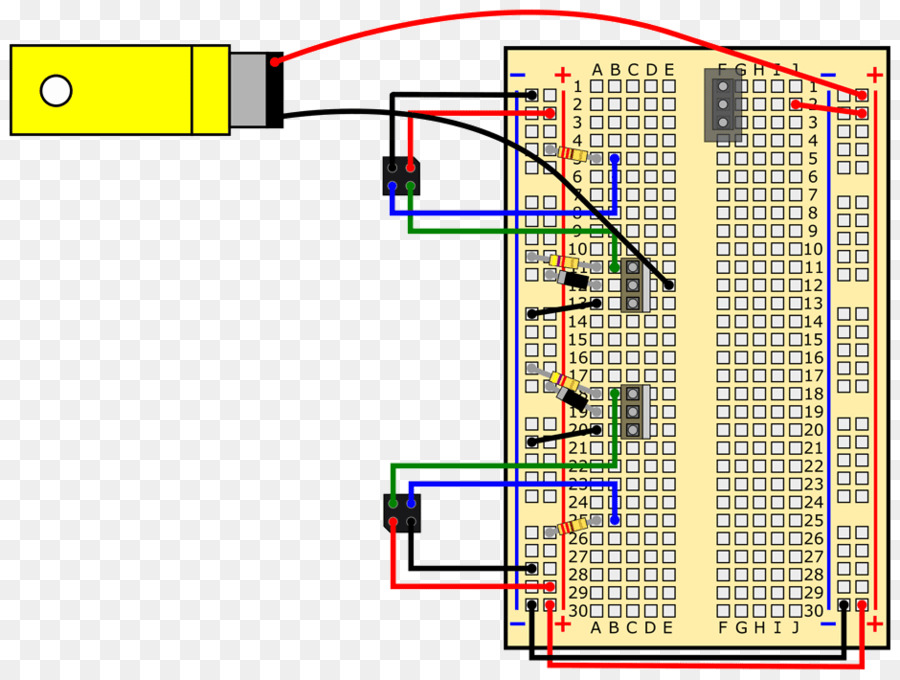 Circuito elettronico Diagramma di Linea della rete Elettrica Robot - casella di immissione testo