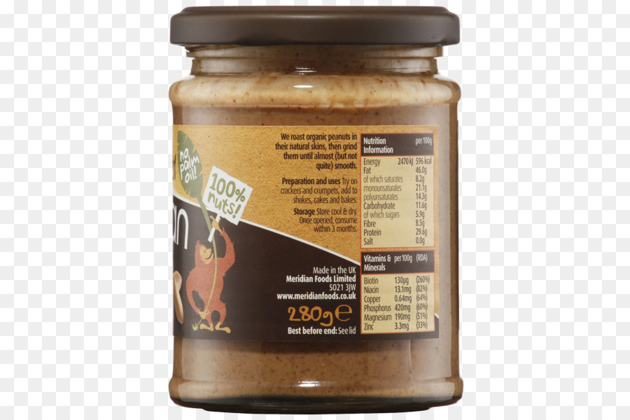 Alimenti biologici Crema di Condimento a base di burro di Arachidi - burro biologico