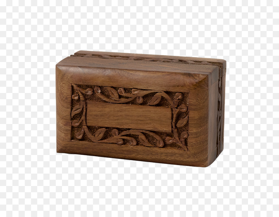 Urna in legno di Palissandro Cremazione di intaglio del Legno - bordo in legno massiccio