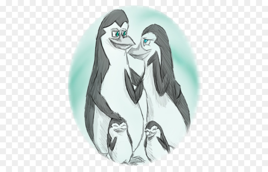 Chim cánh cụt Phác thảo hình minh Họa Động vật có vú sinh vật Huyền thoại - Chim cánh cụt