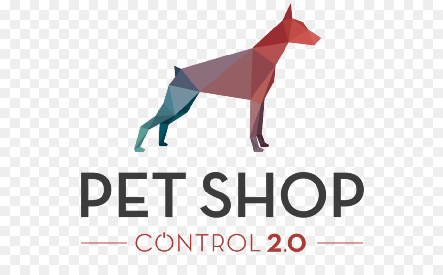 Cane di razza Logo Pet Shop - negozio di animali