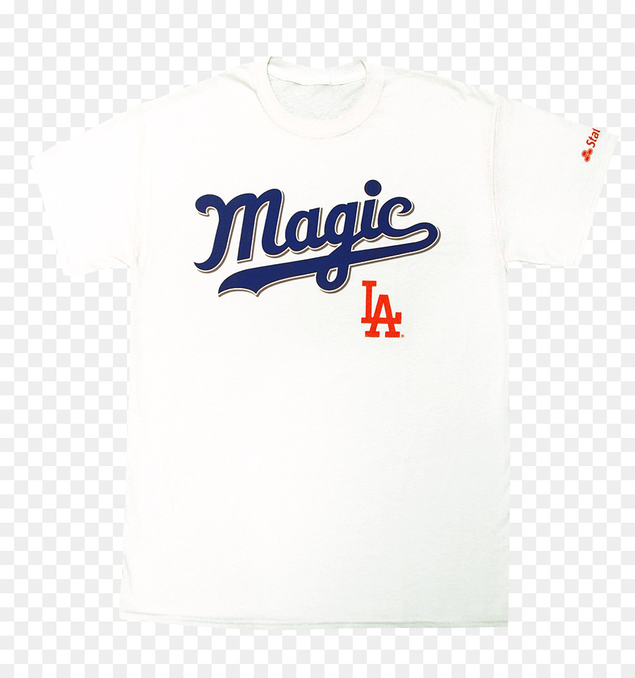 T-shirt Los Angeles Dodgers Marcela R. Schrift, Lac-Logo Ärmel - hyun Magie