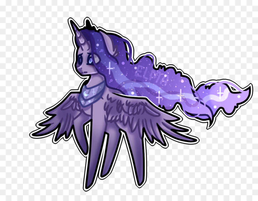 Cavallo cartone Animato Figura Leggendaria creatura - Starlight Notte