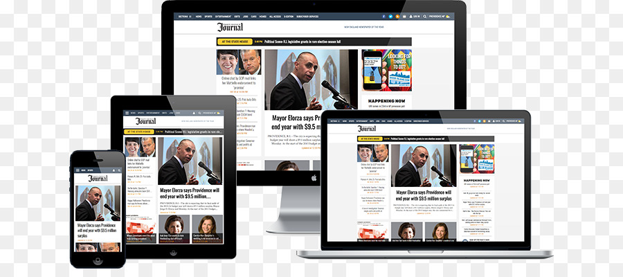 Multimedia-Neue Medien-Digital-Journalismus Marke Display-Werbung - alle Zugriffs
