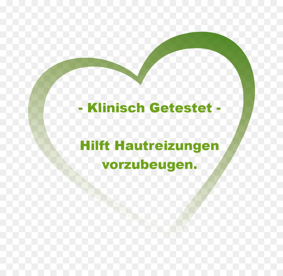 Logo, Produkt design Grün Marke Schriftart - Herz Pflege