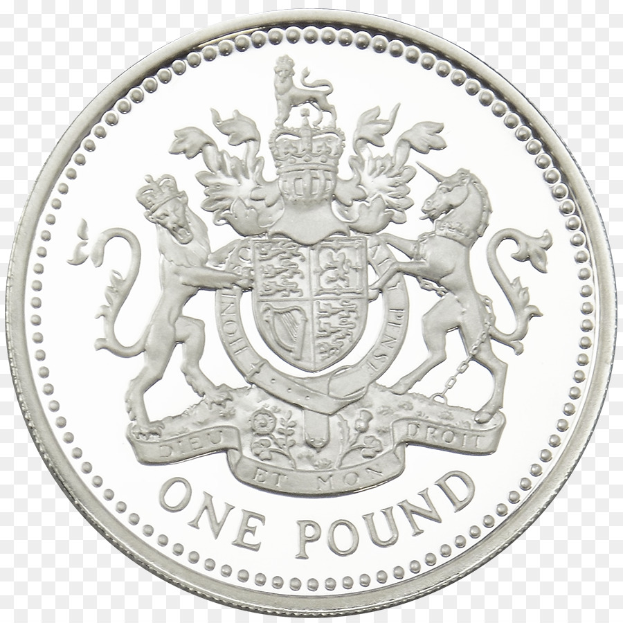 Münze Silber Pfund Pound sterling - Metall Münze