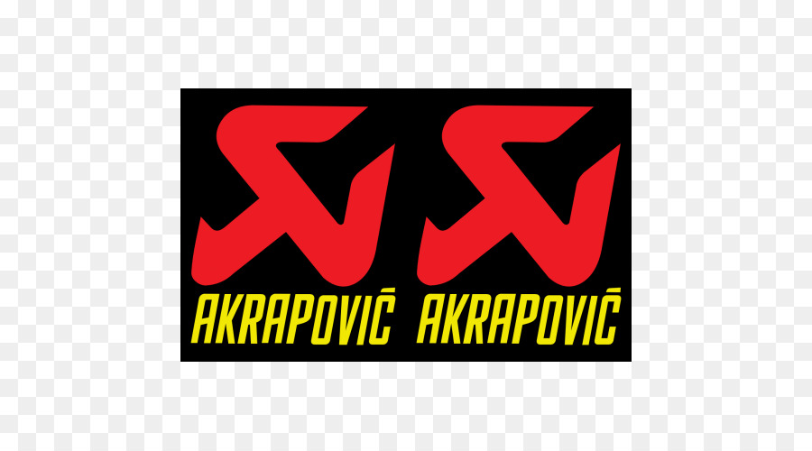 Logo-Banner Der Marke Planche 12 Aufkleber Autocollants Akrapovic - Lavande - Aufkleber, Produkt-Aut... - gelb sticker