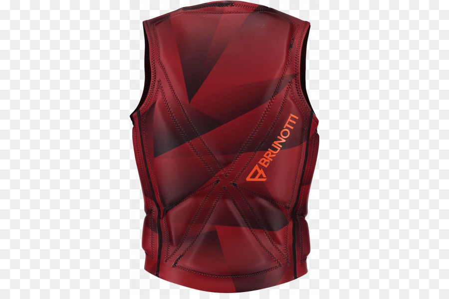Gilet Rosso design del Prodotto il Coraggio di Impatto - maglietta intima rosso