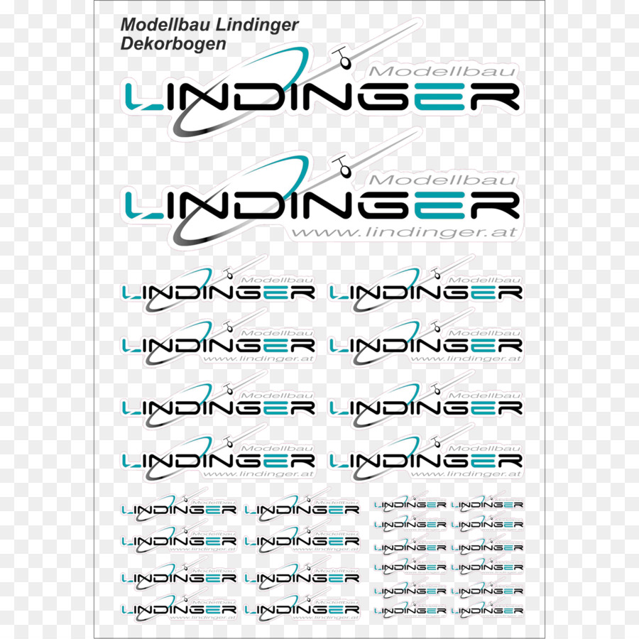 Văn bản Yuneec Quốc tế Chữ hải phạm văn can Modellbau Lindinger Sticker / nhãn Xuất bản - giải phóng quảng cáo tài liệu