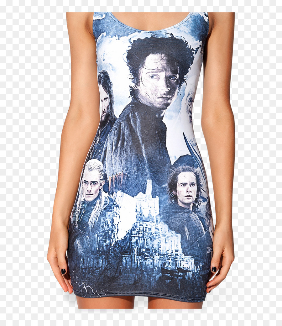 T-shirt der Herr Der Ringe-Frodo Beutlin Kleid Ärmelloses shirt - T Shirt