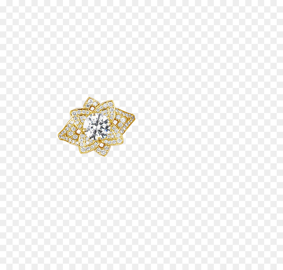 Corpo Gioielli Ciondolo Di Diamanti - cospargere lancette in oro