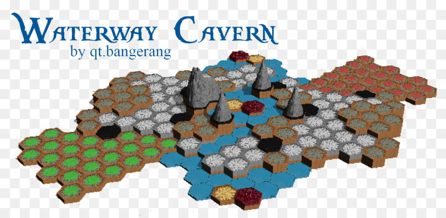 Heroscape Dungeons & Dragons Brettspiel Miniatur-Figur-Bild - lava Fluss