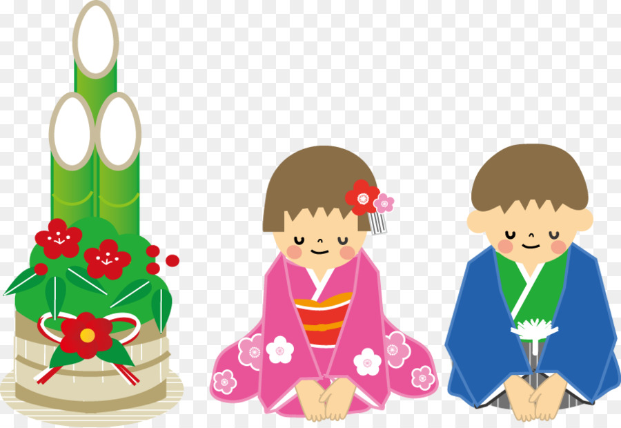 あけましておめでとう japanische Neues Jahr Gruß Weihnachts und Ferienzeit - childrens neue Jahr