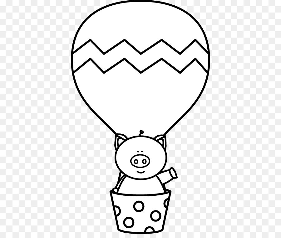 Clip-art-Hot air Ballon-Bild Grafik - Ballon