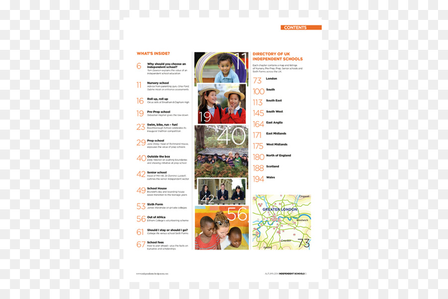 Produkt-Font-Broschüre - Eltern Informationen Handbuch