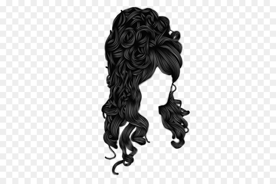 Perücke Lang Haar Frisur Afro-texturierte Haar - Haarnadel