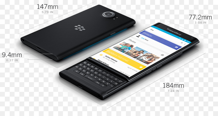 BlackBerry KEYone BlackBerry DTEK60 Smartphone BlackBerry Priv STV1003 - 32 gb - Nero - Sbloccato - GSM - affari manuale