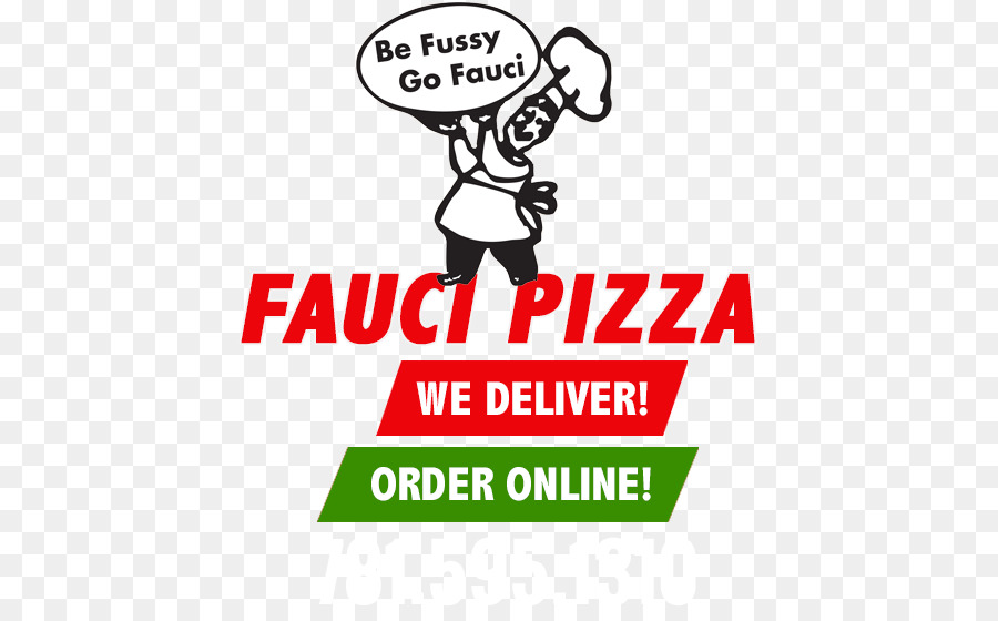 Fauci's Pizza Calzone Logo Comportamento umano - pizza speciale