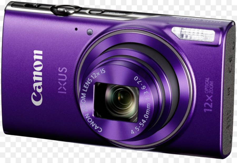 Canon thời gian trôi đi video 160 Canon IXUS 265 HS Canon IXUS 285 - màu Tím Canon thời gian trôi đi video 360 HS 20.2 MP nhỏ Gọn, máy Ảnh Kỹ thuật số - 1080p - màu Tím Điểm và bắn camera - Máy ảnh