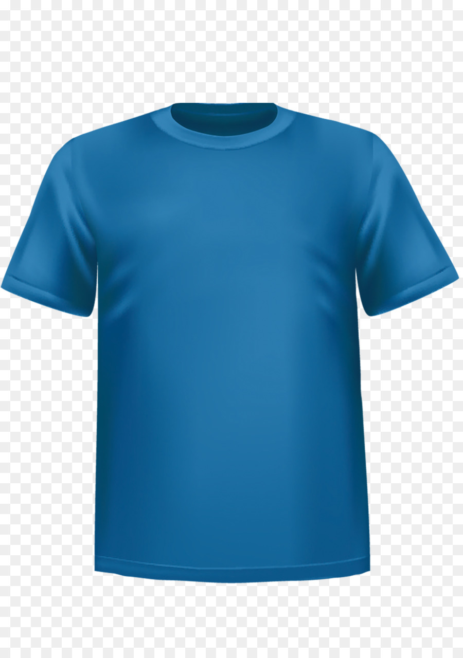T shirt Polo shirt Abbigliamento girocollo - T shirt blu Design
