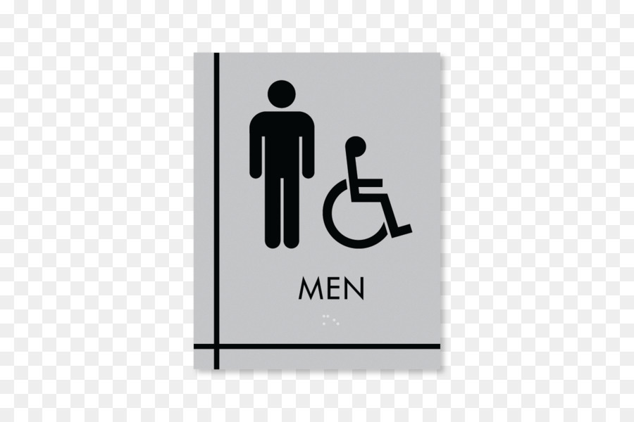 USA ADA Zeichen Werbung die Amerikaner mit Behinderungen Act von 1990 - Silber Zeichen
