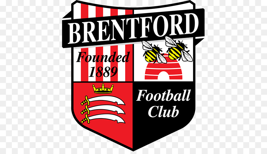 Brentford F. C. Logo Emblem Scalable Vector Graphics - england logo