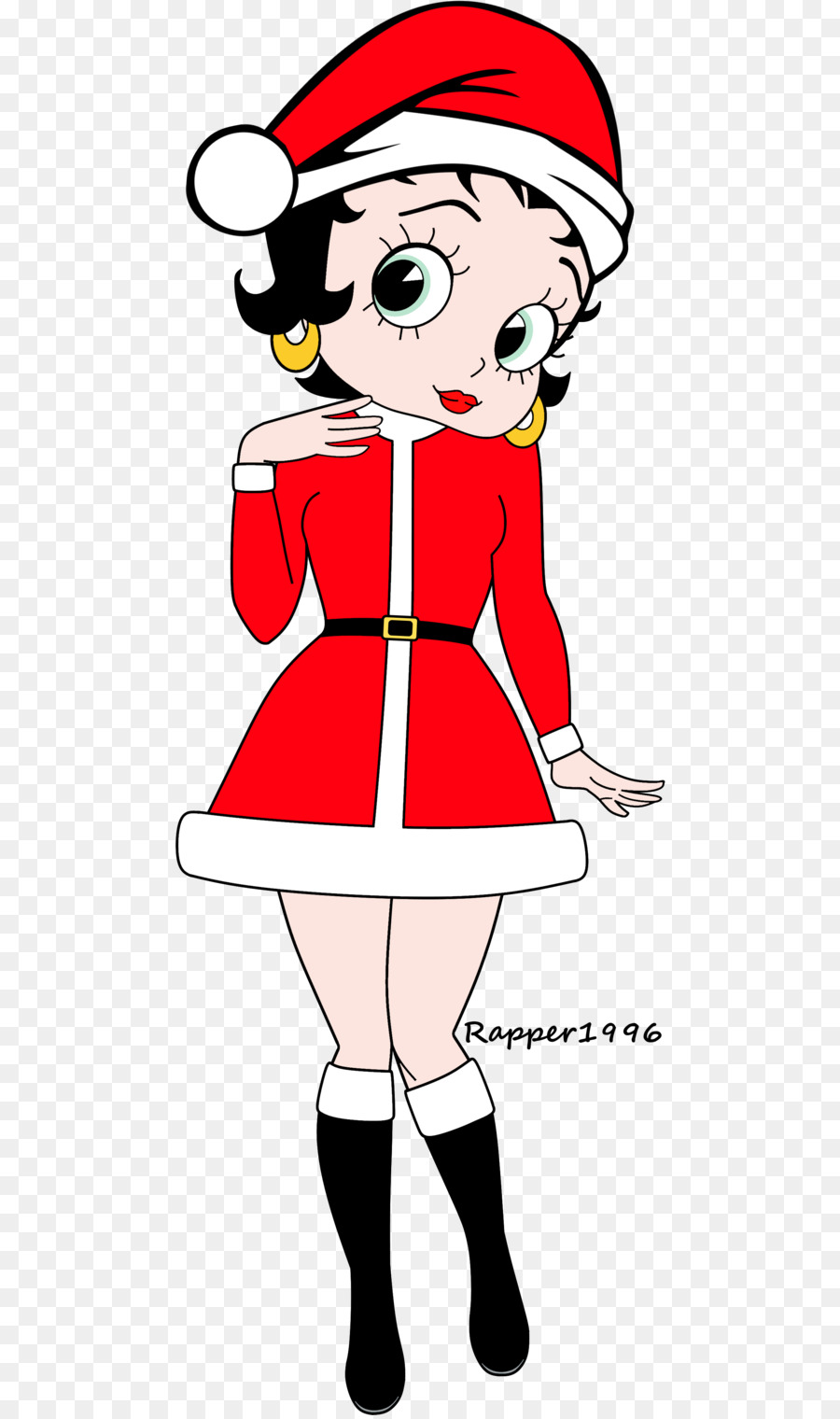 Betty Boop Koko il Clown Fumetti dei cartoni animati Disegno - Babbo Natale