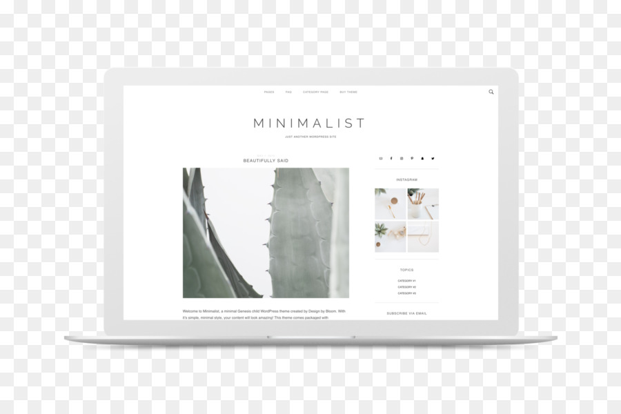 WordPress Theme, Desktop Wallpaper Minimalismus Web template system - Minimalistische，Firma
