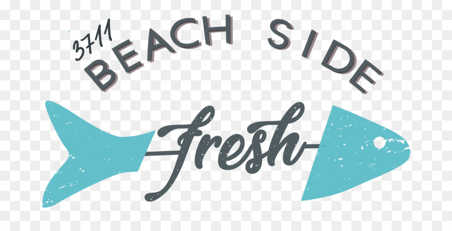 Logo Brand Font Linea Di Spiaggia - colorato menu del ristorante