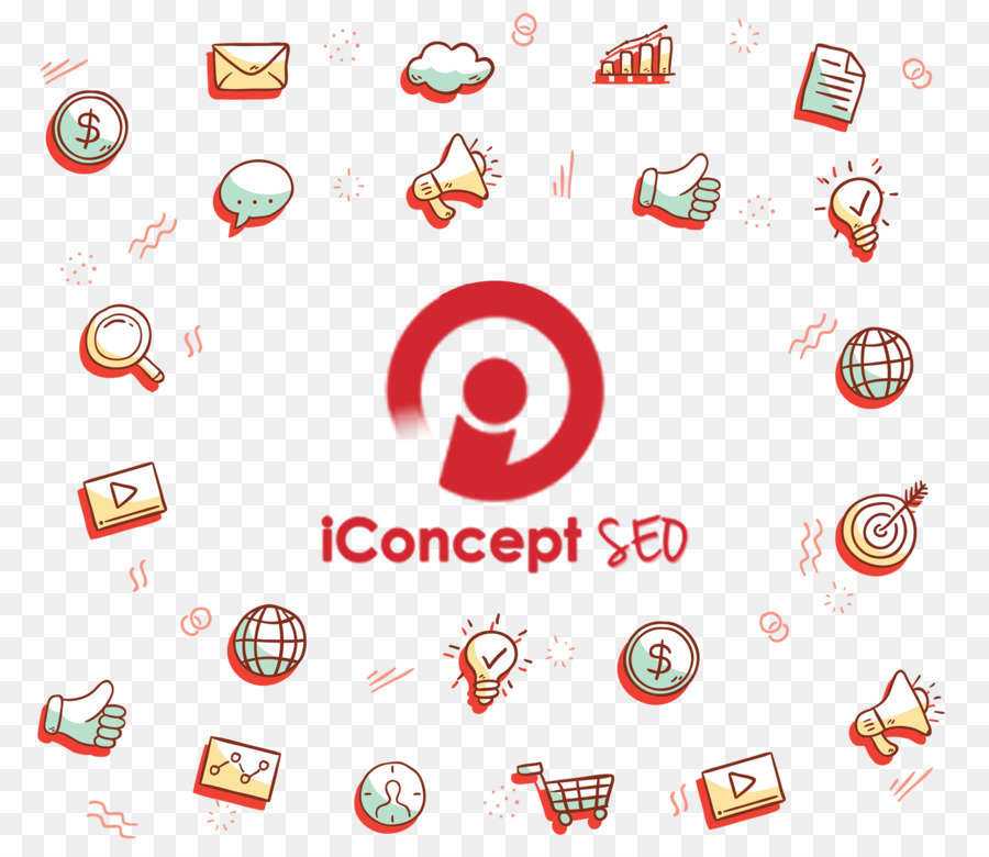 iConcept SEO Logo Suchmaschinen Optimierung Social media marketing Marke - marketing Konzept