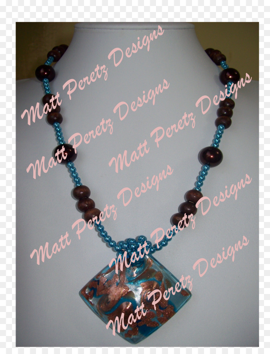 Türkis-Halskette der Perlen-Mutter Tages - Mode Schmuck