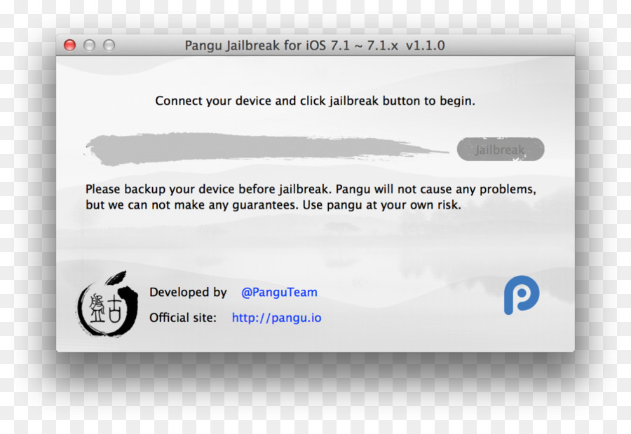 iOS-Jailbreak-Pangu-Team macOS Cydia - großer Bildschirm, Telefon