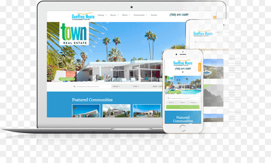 Web-Seite, die Display-Werbung, Website-Technologie - Technologie Immobilien