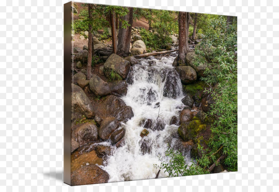 Cascata delle risorse idriche riserva naturale del Corso d'acqua, Ruscello - Lavare montagna