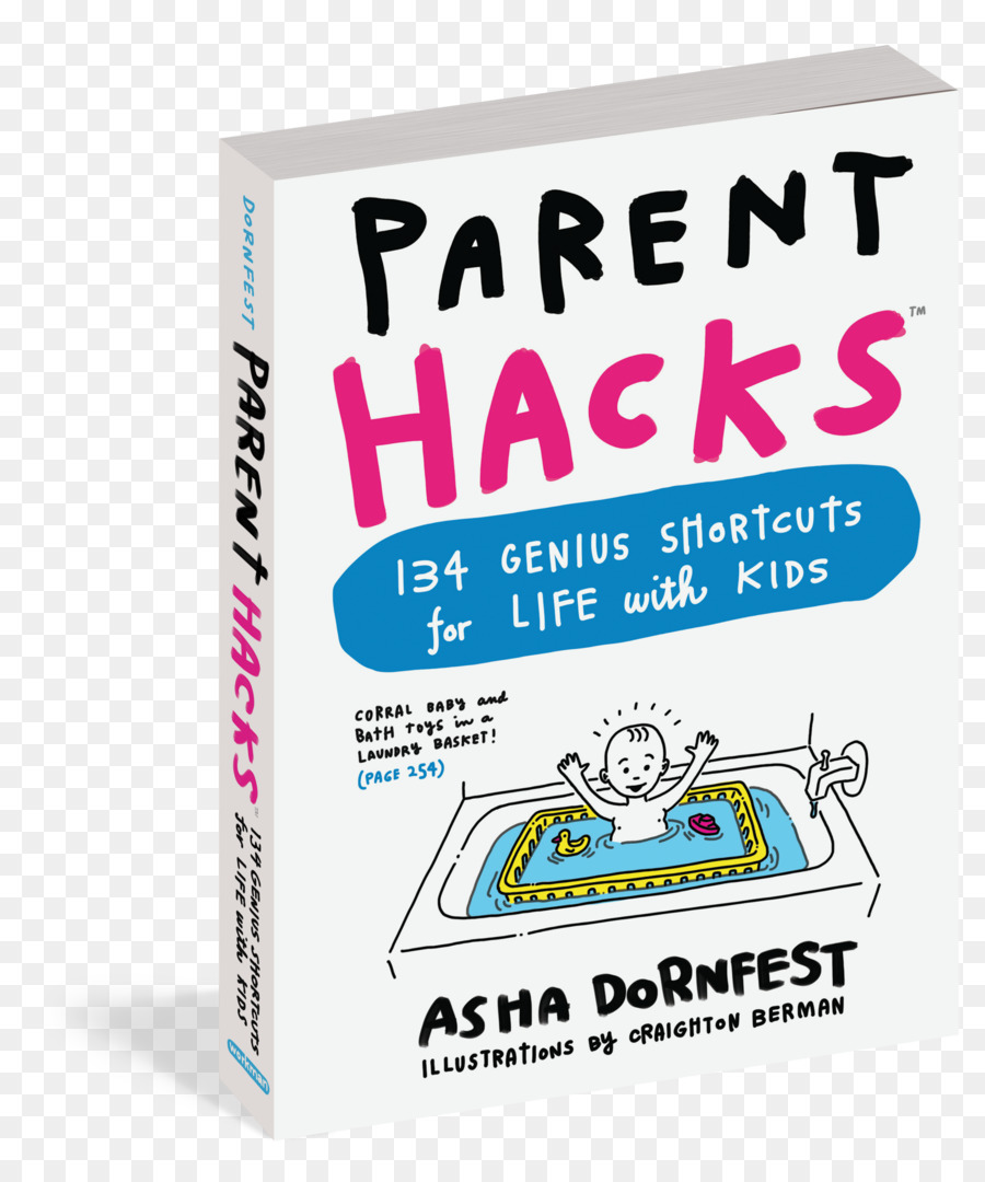 Eltern Hacks: 134 Genie Shortcuts für das Leben mit Kindern Amazon.com Marke Daumenlutschen Schriftart - neue Eltern