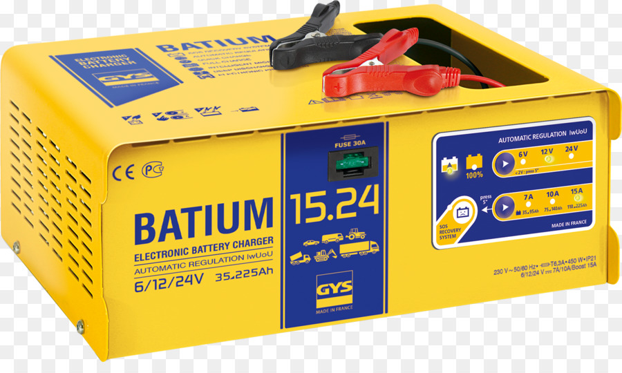 Caricabatterie per batterie Elettriche GYS BATIUM Automatico caricatore 6 V batteria Automobilistica - batteria automobilistica